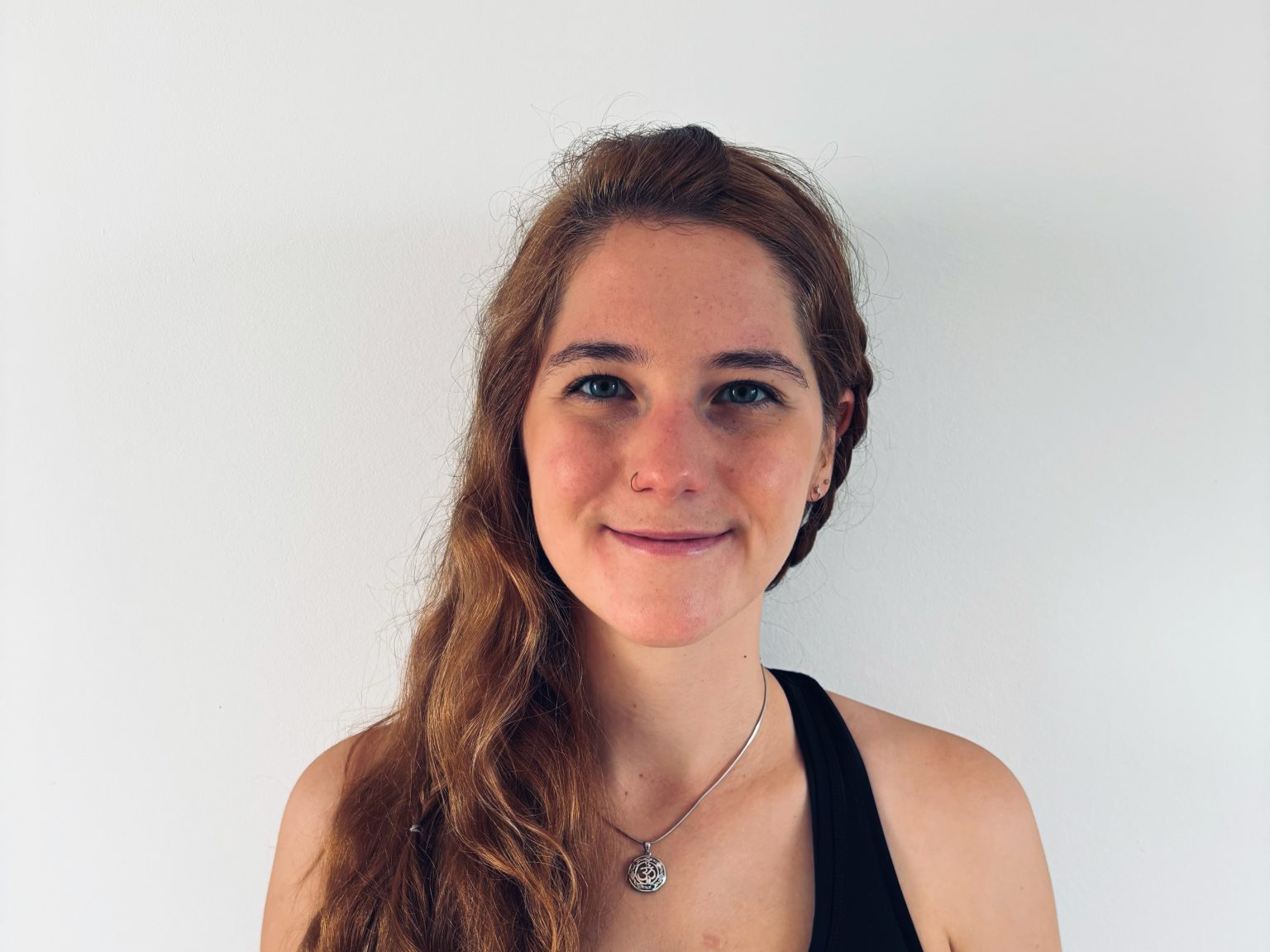Porträt von Franzi, Trainerin bei mylittleyoga